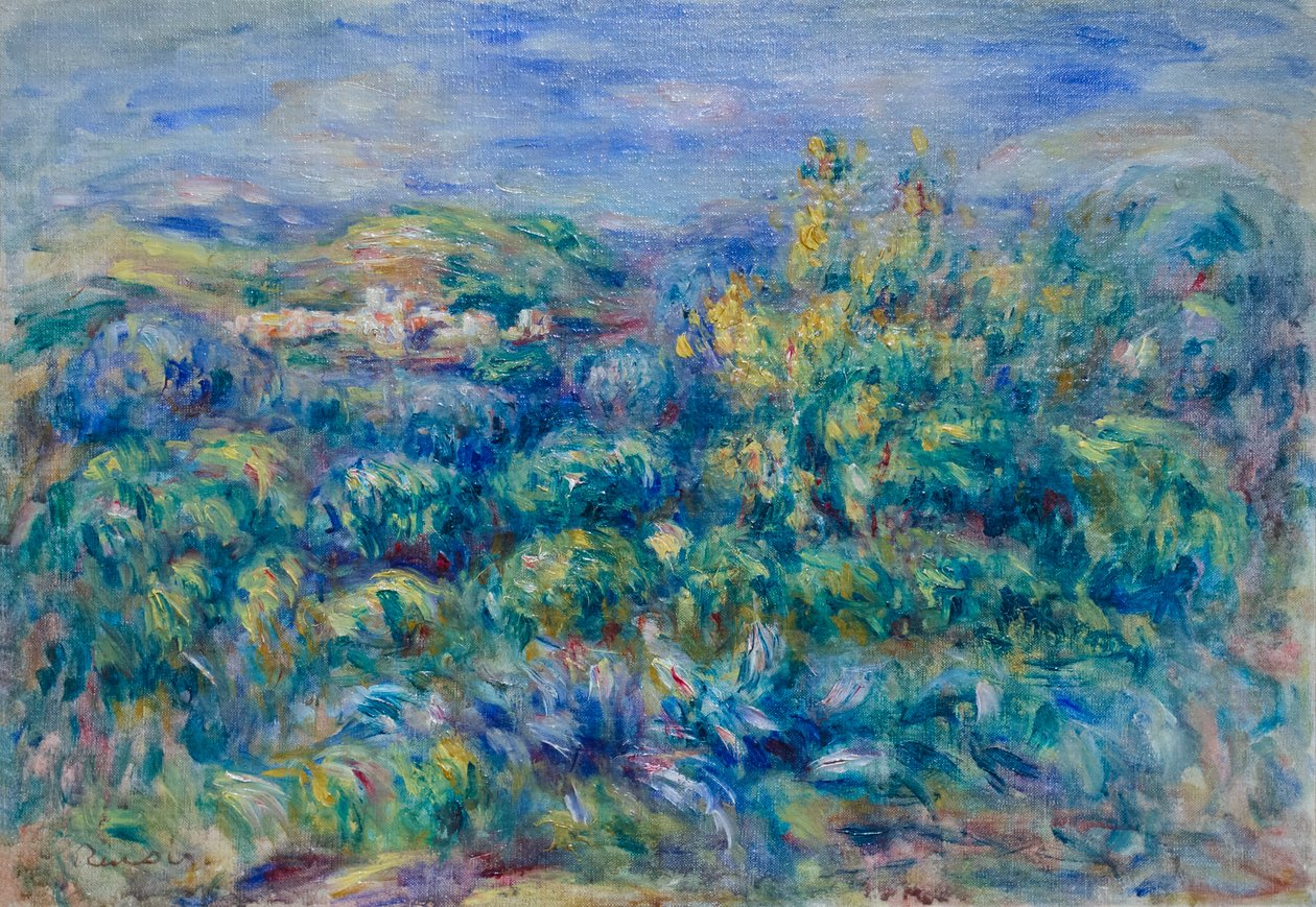 Cagnes Landscape de Pierre Auguste Renoir