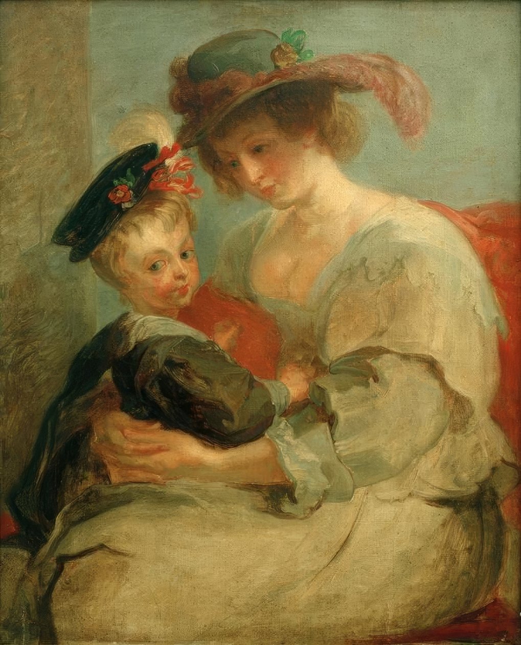 Copiar de Rubens de Pierre Auguste Renoir