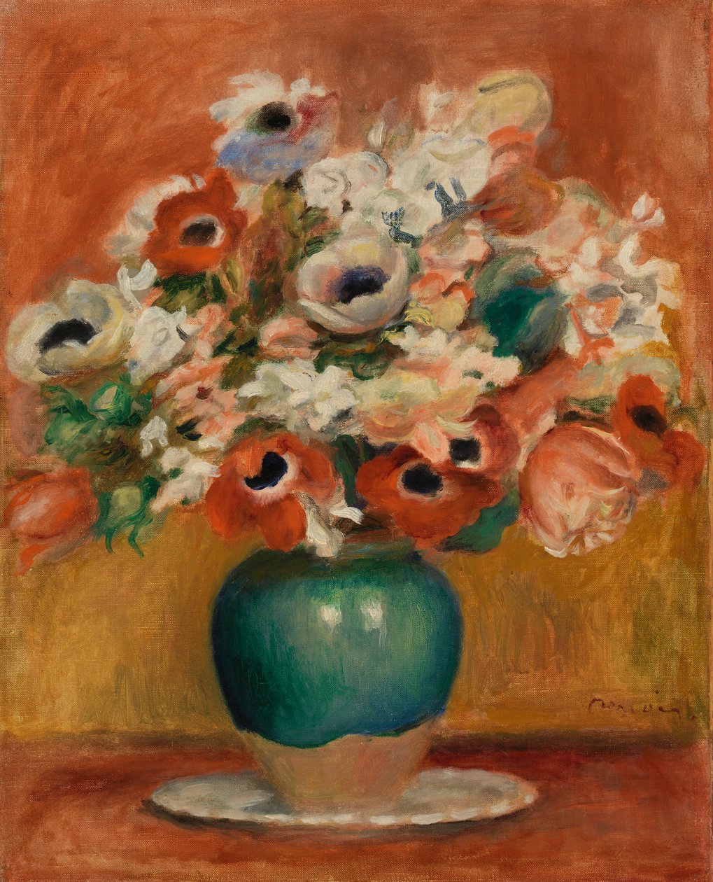 Flores de Pierre Auguste Renoir