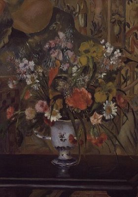 Flores em vaso de Pierre Auguste Renoir