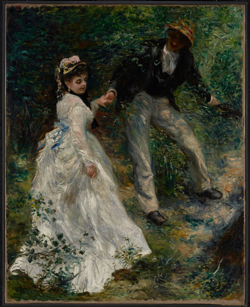 O passeio, 1870 de Pierre Auguste Renoir