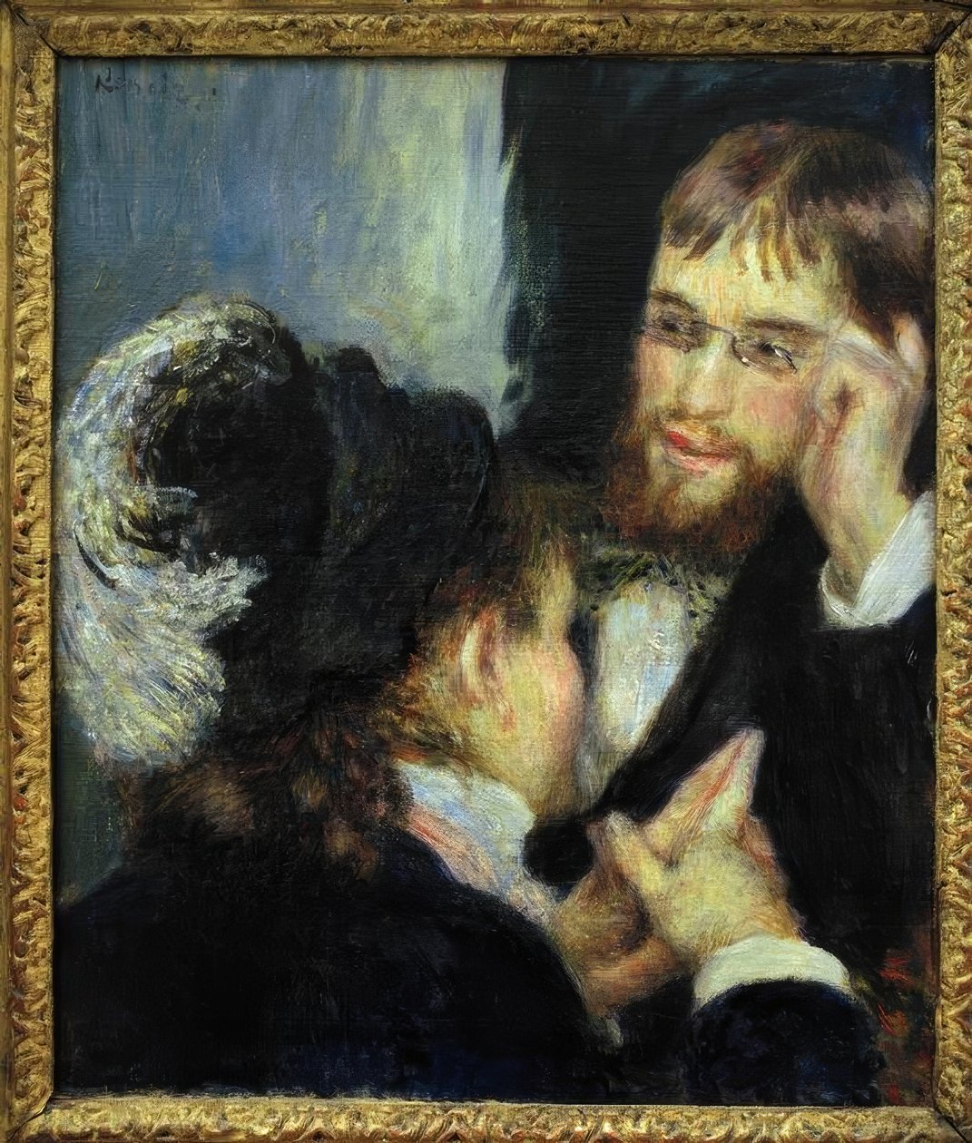 A conversa de Pierre Auguste Renoir