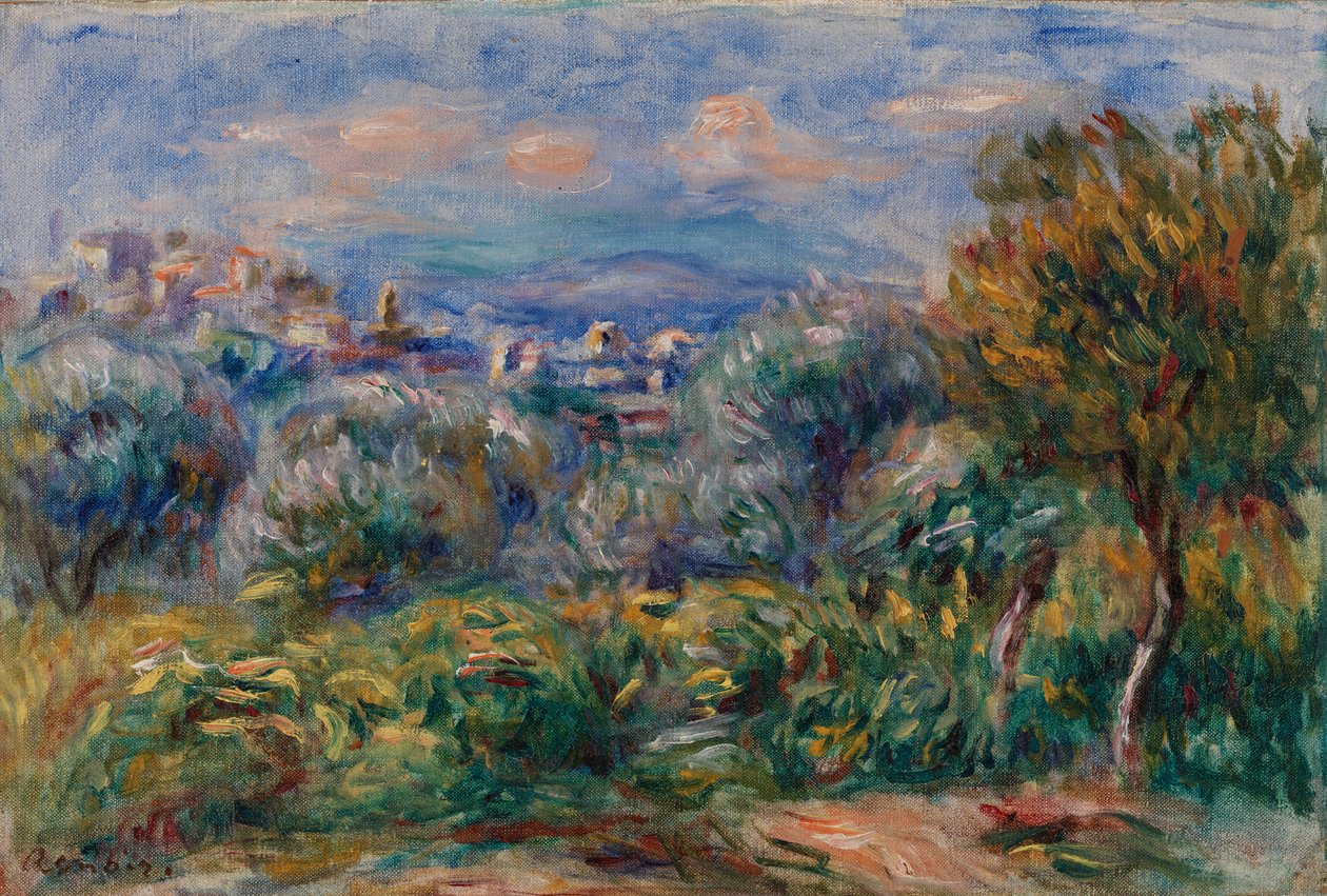 Paisagem de Pierre Auguste Renoir