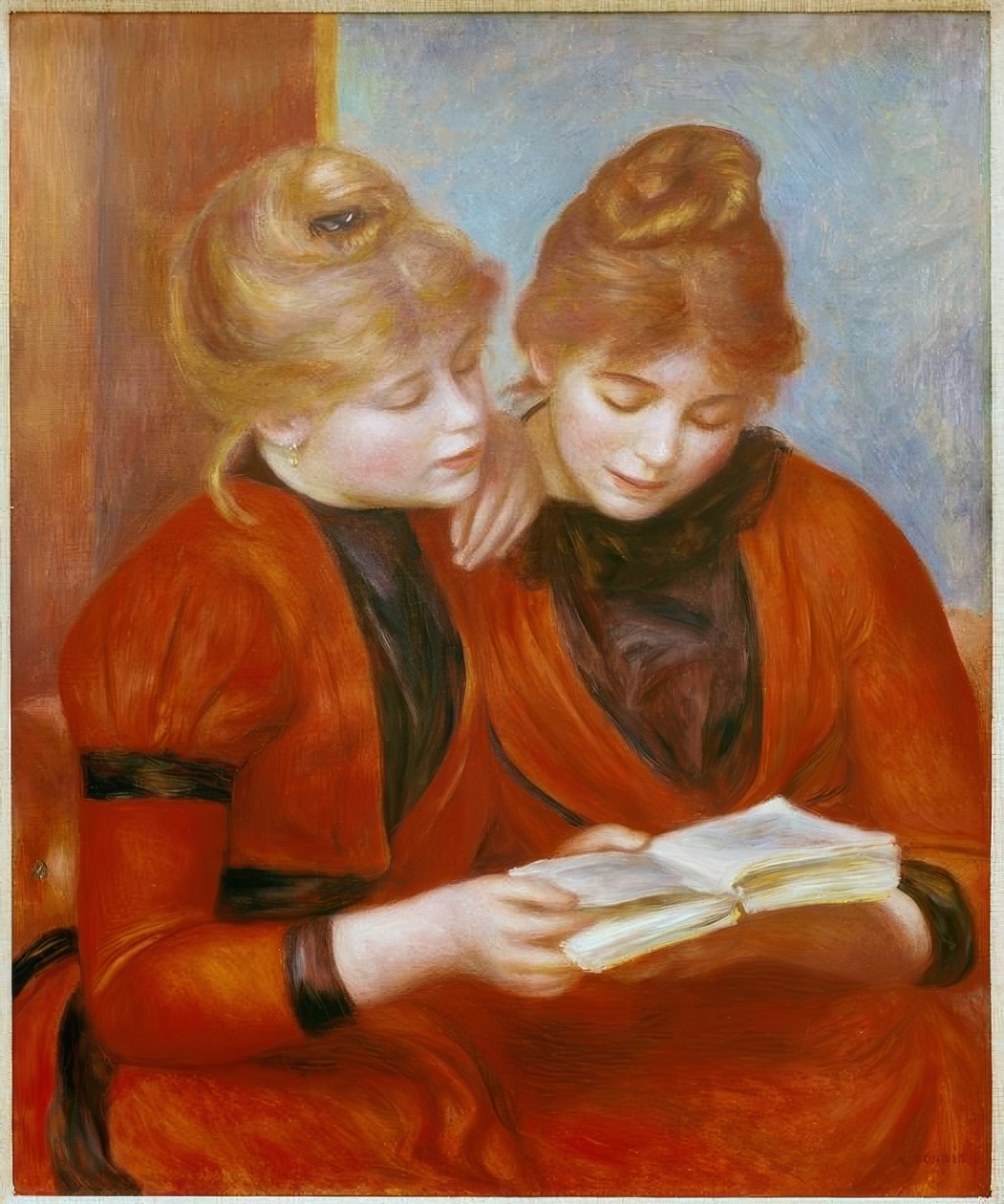 As duas irmãs de Pierre Auguste Renoir