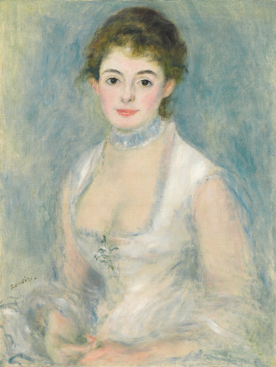 Madame Henriot, c.1876 de Pierre Auguste Renoir