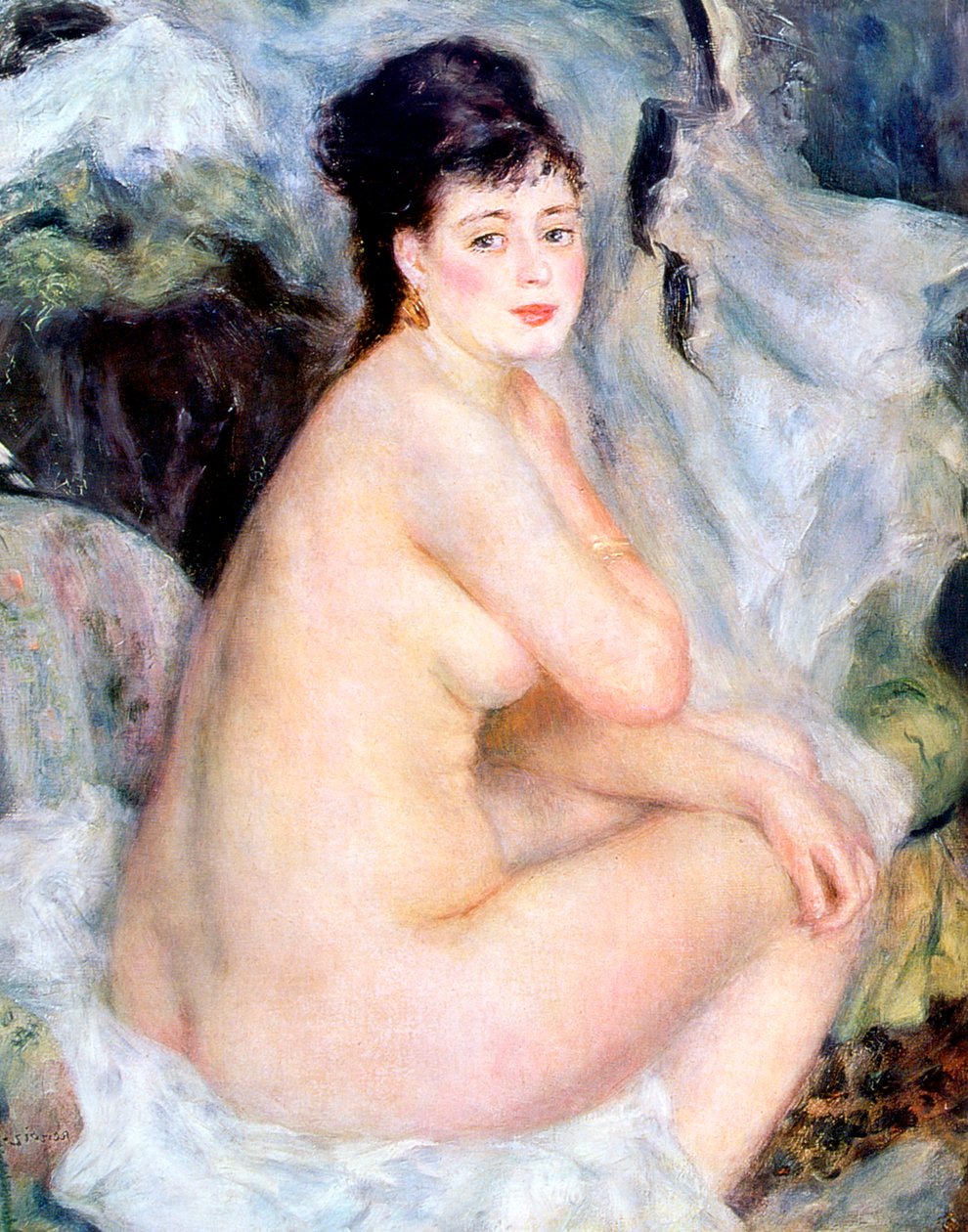 Nu, 1876 de Pierre Auguste Renoir