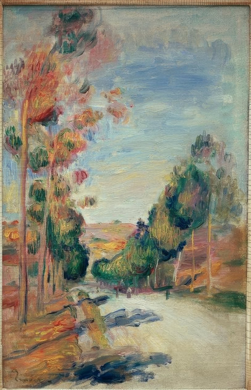 Paisagem de Essoyes de Pierre Auguste Renoir
