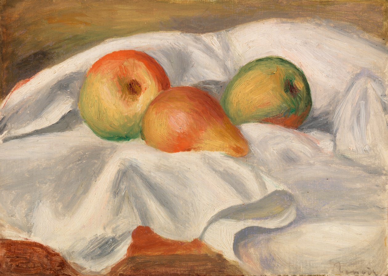 Peras de Pierre Auguste Renoir