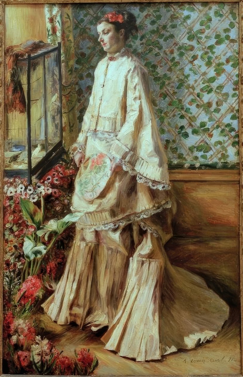 Retrato de Rapha de Pierre Auguste Renoir