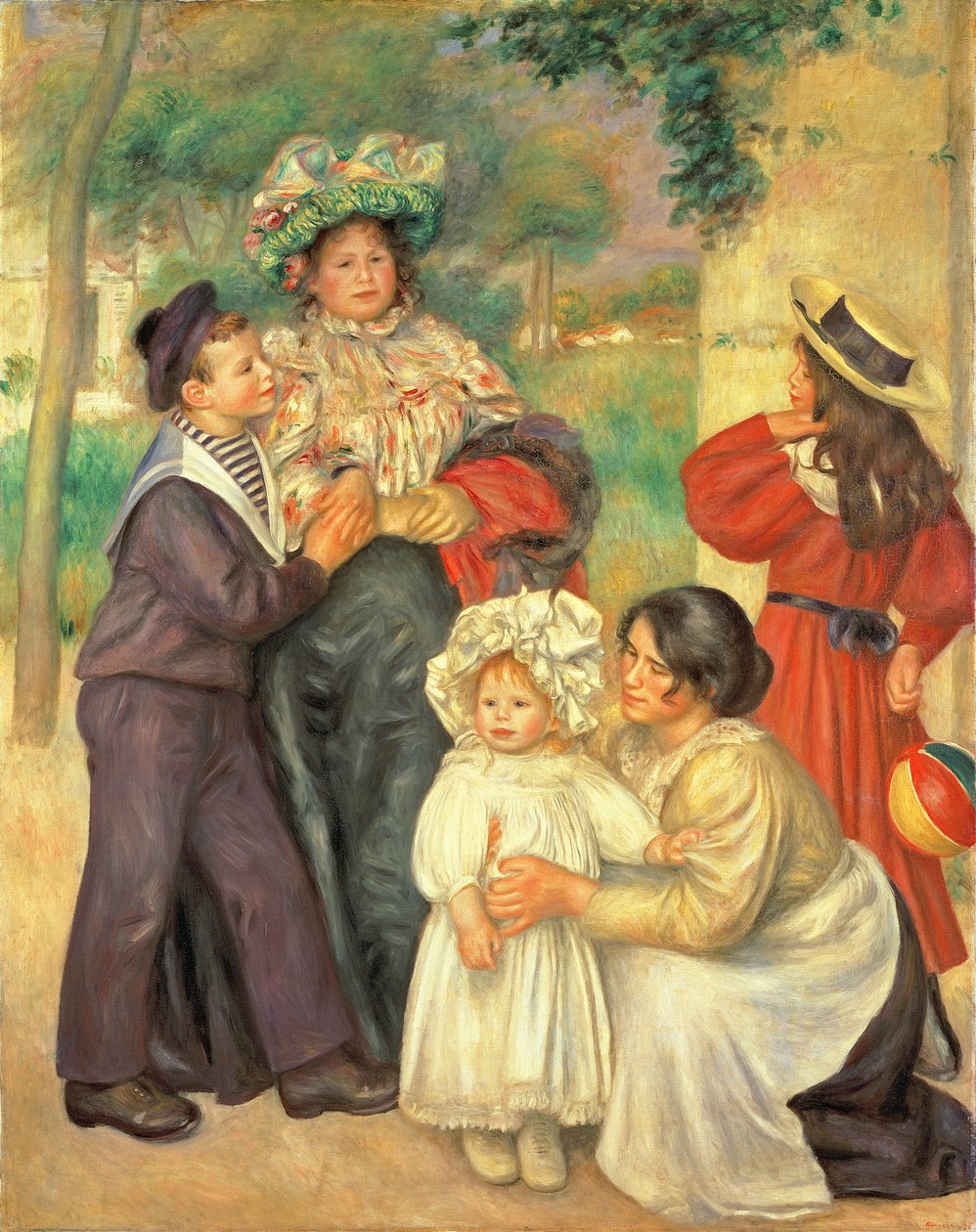 A Família do Artista de Pierre Auguste Renoir
