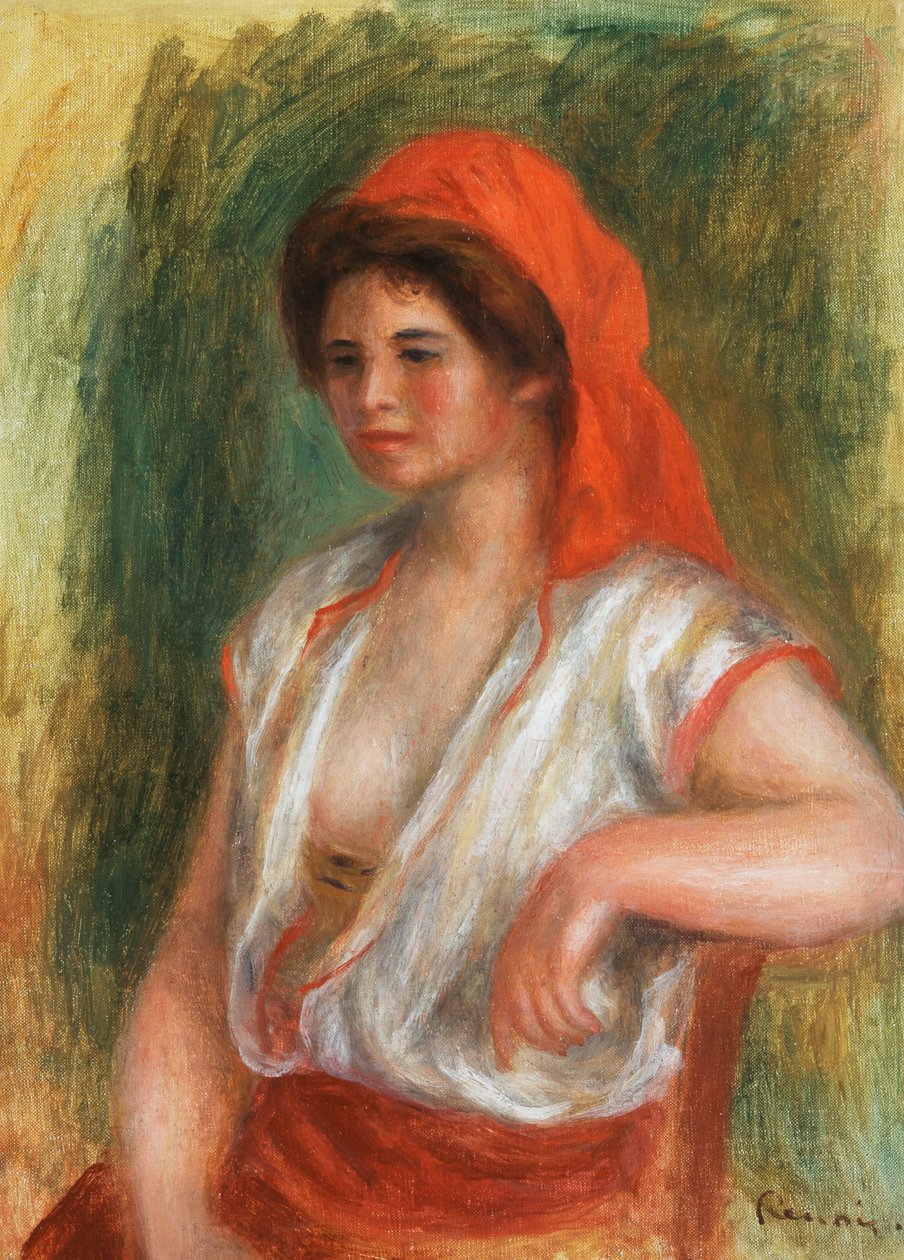 A bela siciliana, de Pierre Auguste Renoir