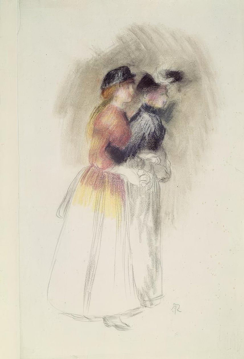 Duas mulheres de Pierre Auguste Renoir