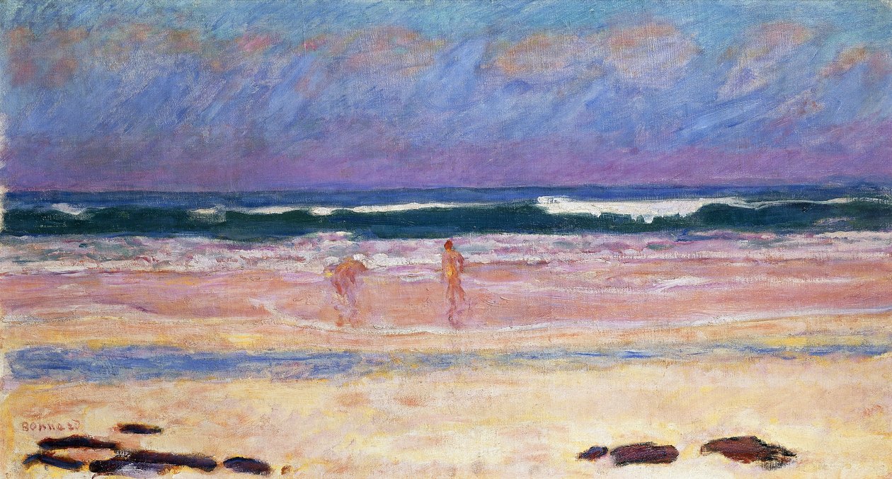 Praia; praia de Pierre Bonnard