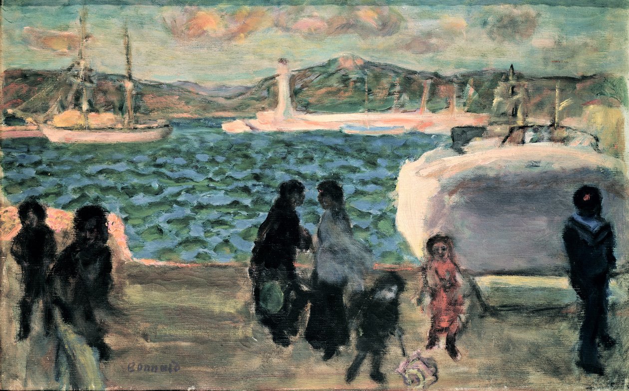 Cannes, 1947 de Pierre Bonnard