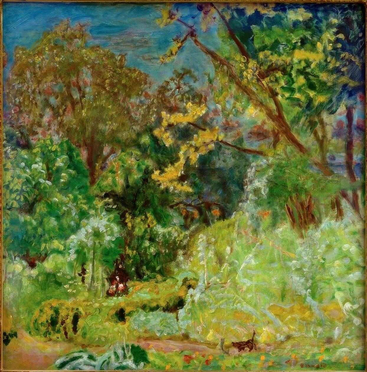 Queimadura solar de Pierre Bonnard