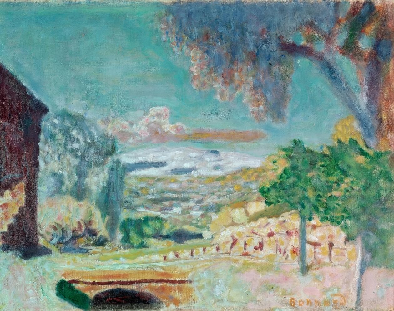 A pequena ponte de Pierre Bonnard