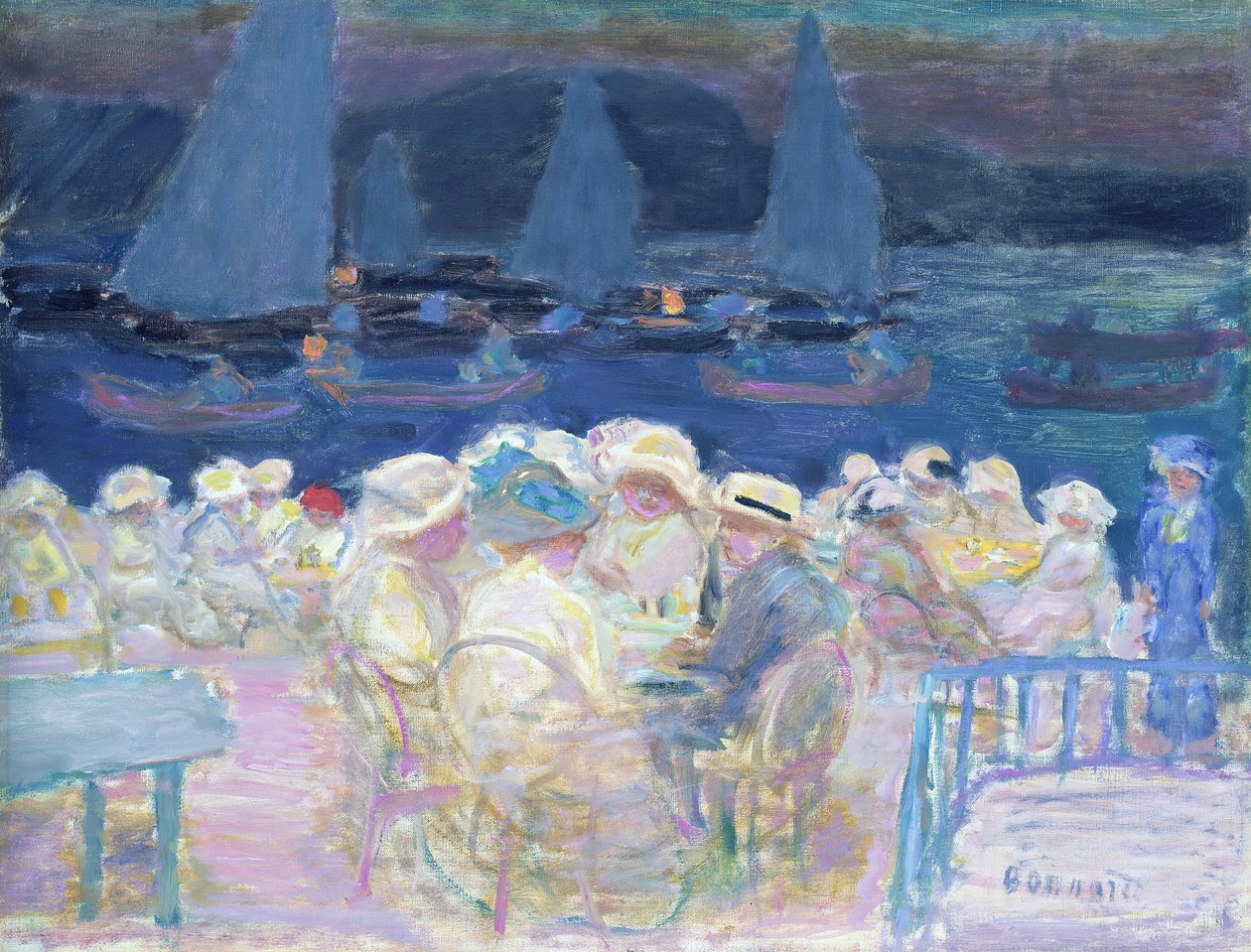 Noite Fora De Portas, 1913 de Pierre Bonnard