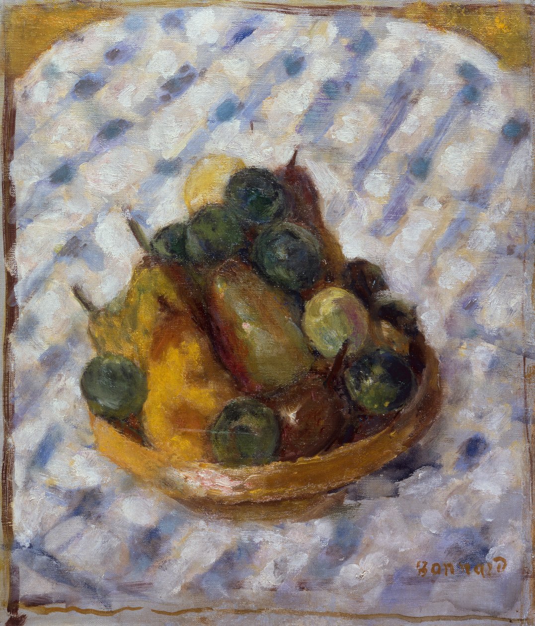 Cesto de frutas de Pierre Bonnard