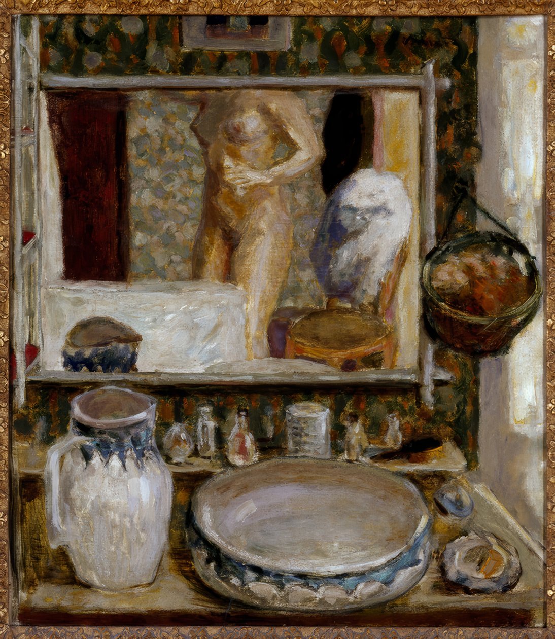A penteadeira ou o gelo de Pierre Bonnard