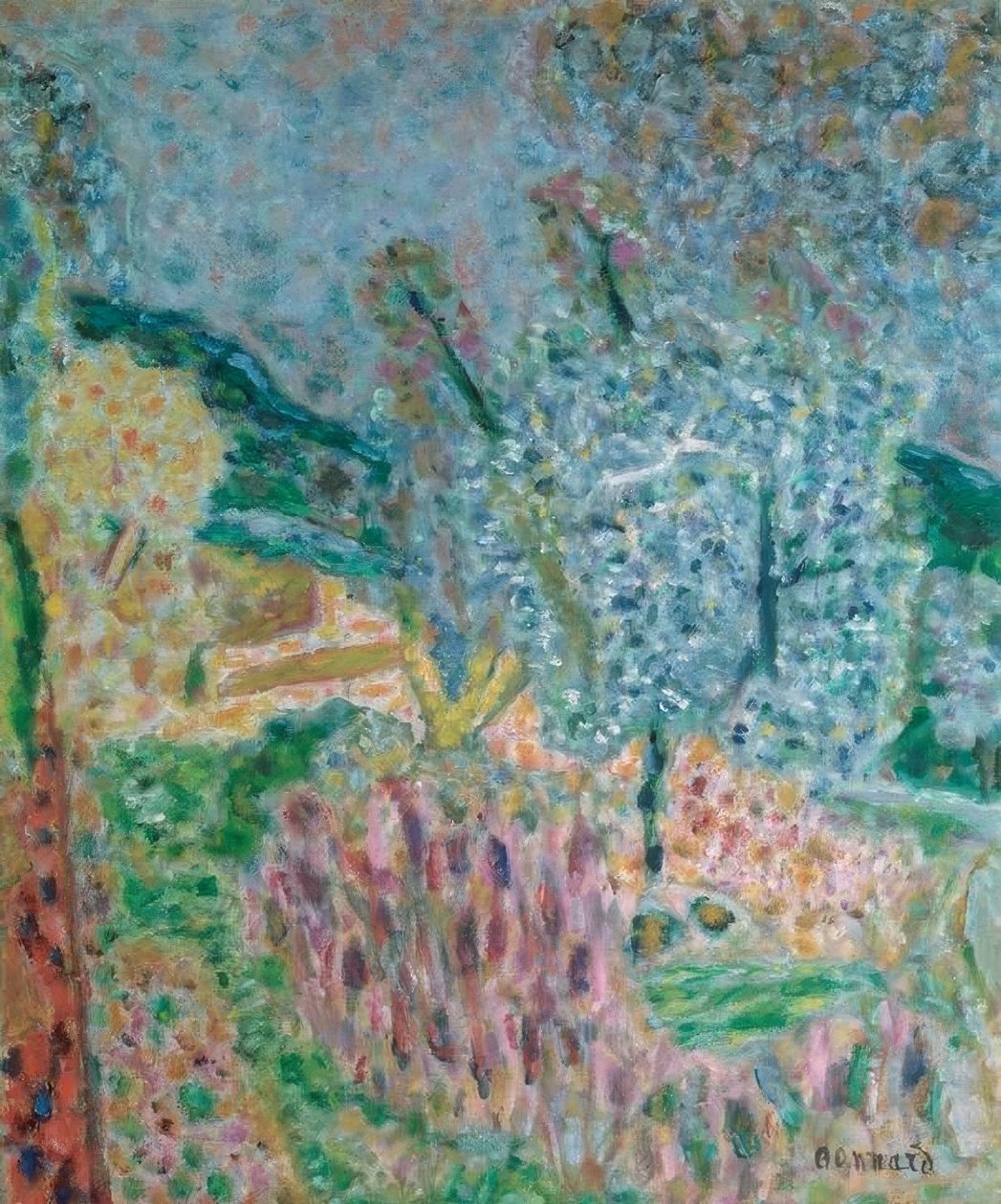 Paisagem de Cannet de Pierre Bonnard