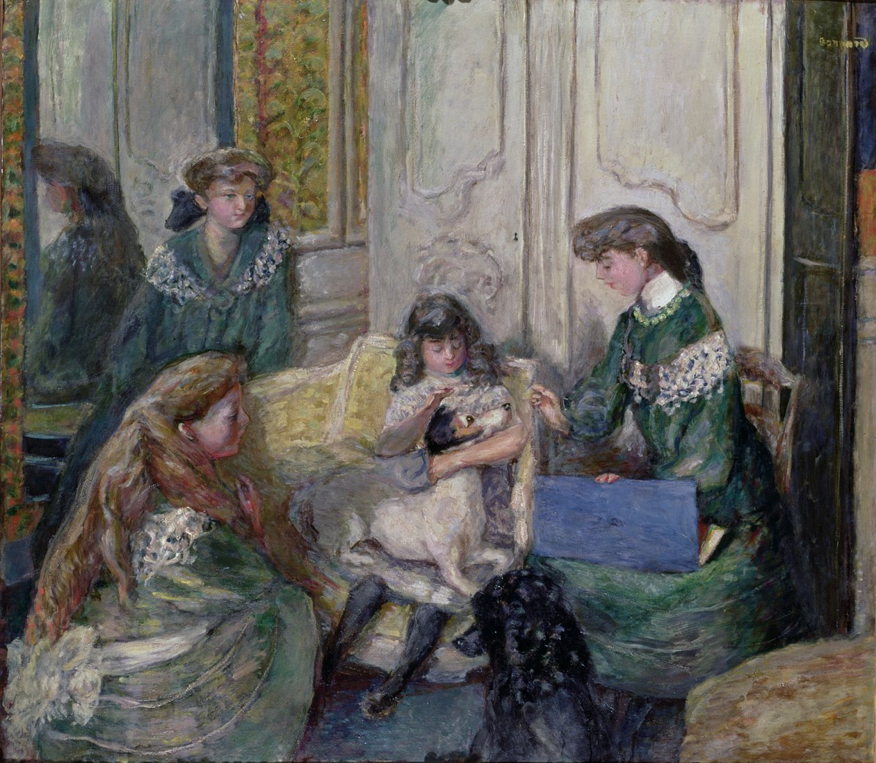 The Natanson Girls, 1906-10 de Pierre Bonnard