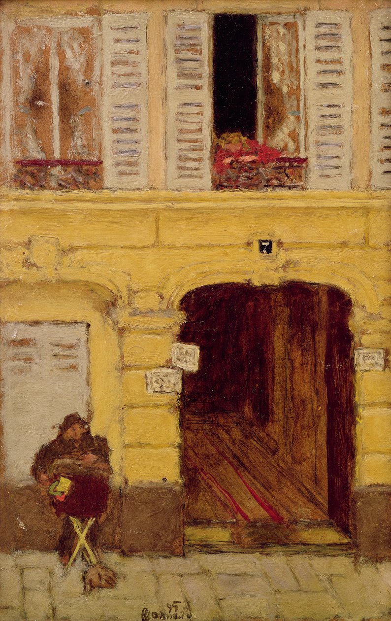 The Organ Grinder, 1895 de Pierre Bonnard