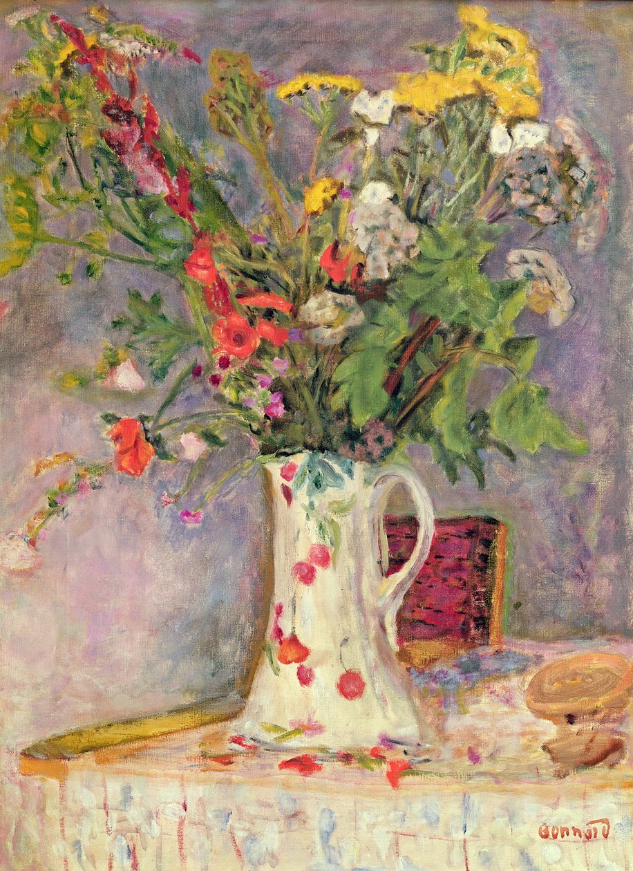 Flores silvestres, c.1916 de Pierre Bonnard
