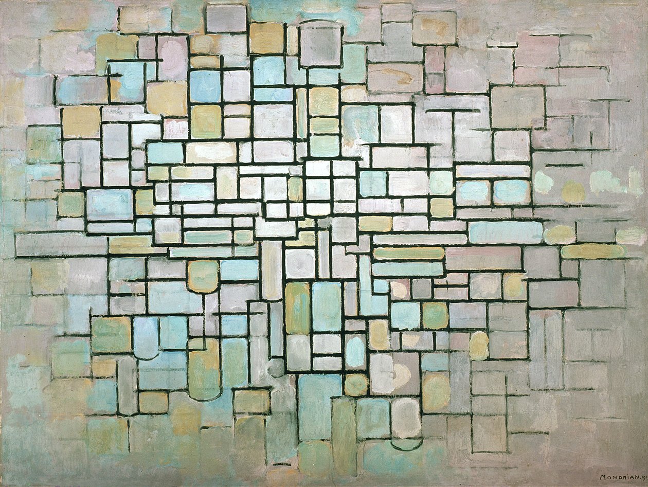 Compostion No.II, 1913 de Piet Mondrian