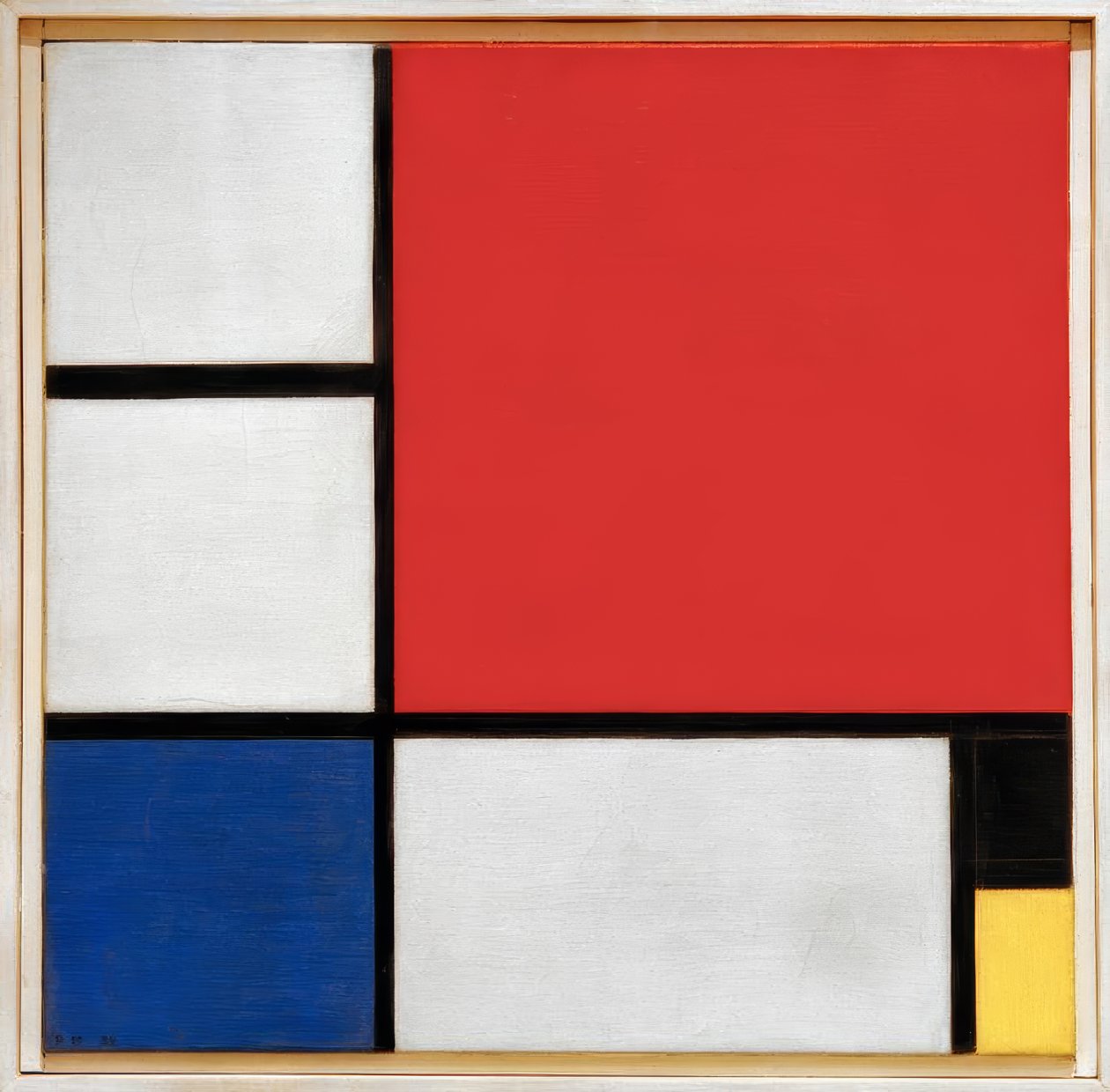 Composição II de Piet Mondrian