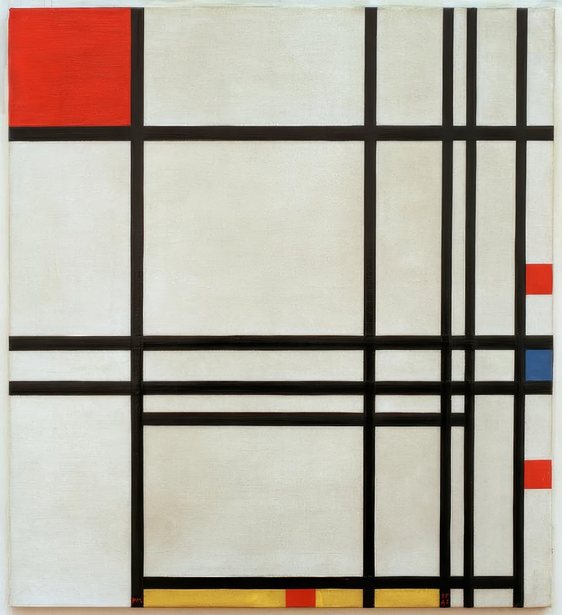 Composição nº 8 de Piet Mondrian