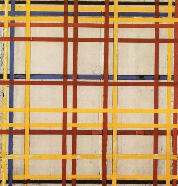 Cidade de Nova York de Piet Mondrian