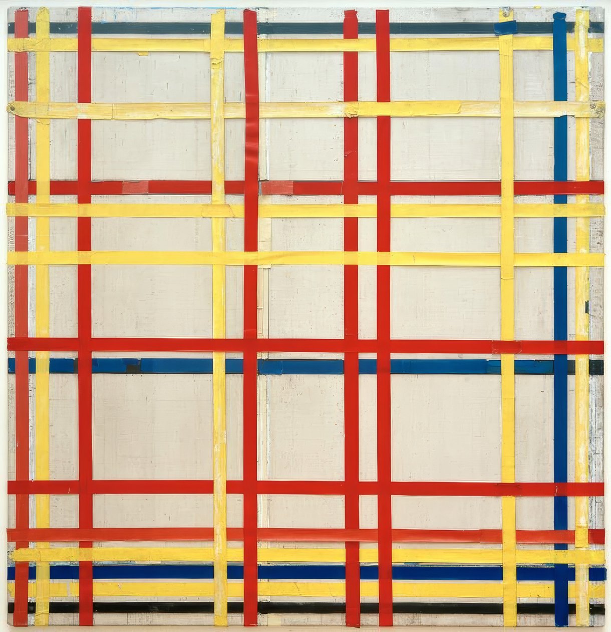 New York City 1 de Piet Mondrian
