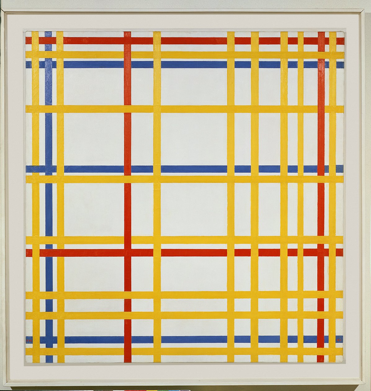 Nova York, 1942 de Piet Mondrian
