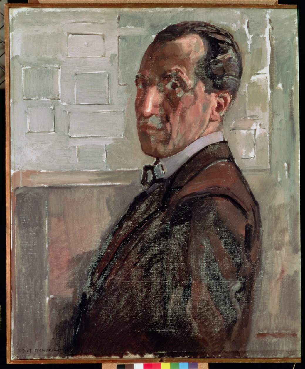 Auto-retrato, 1918 de Piet Mondrian