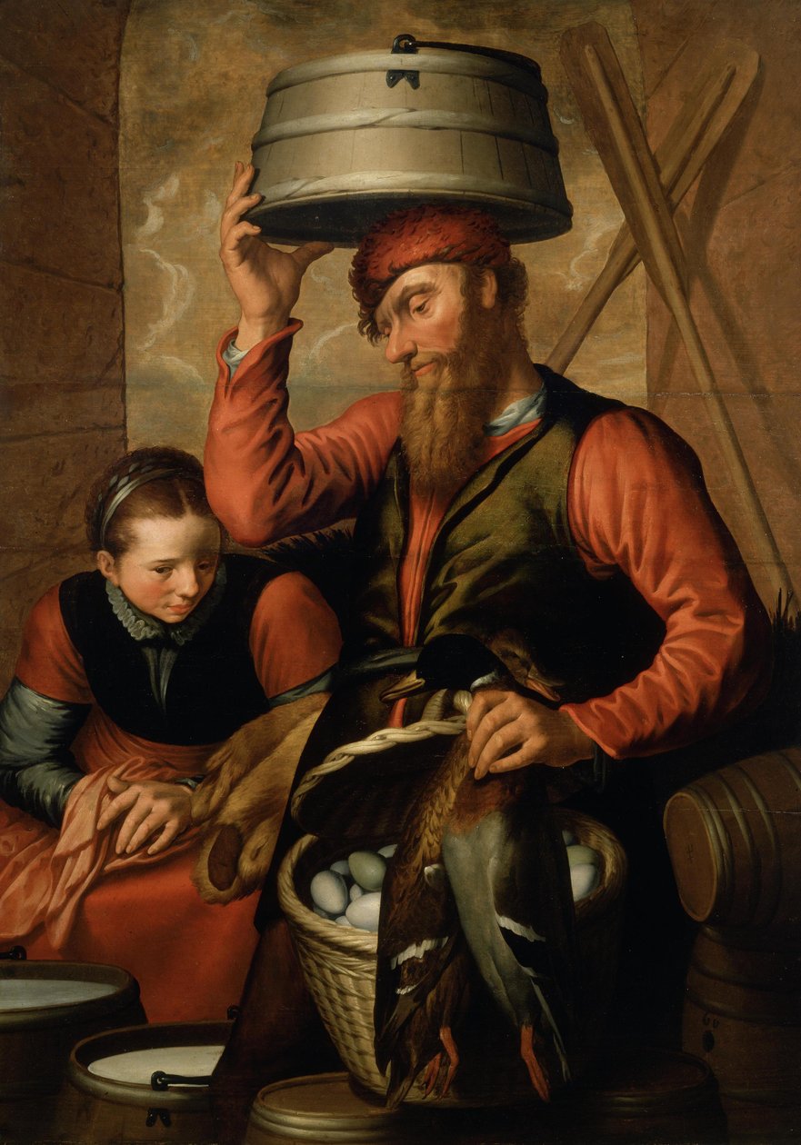 Vendedor de jogo de Pieter Aertsen