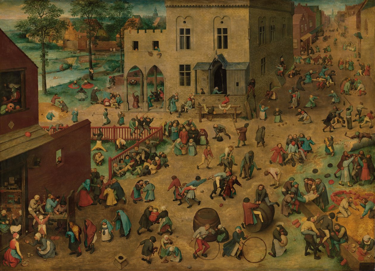 Jogos Infantis de Pieter Bruegel the Elder