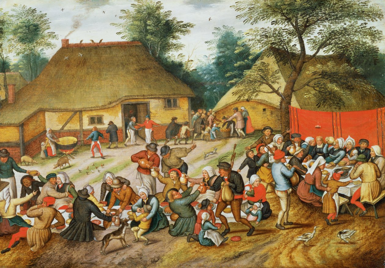 Banquete de casamento de Pieter Brueghel the Younger