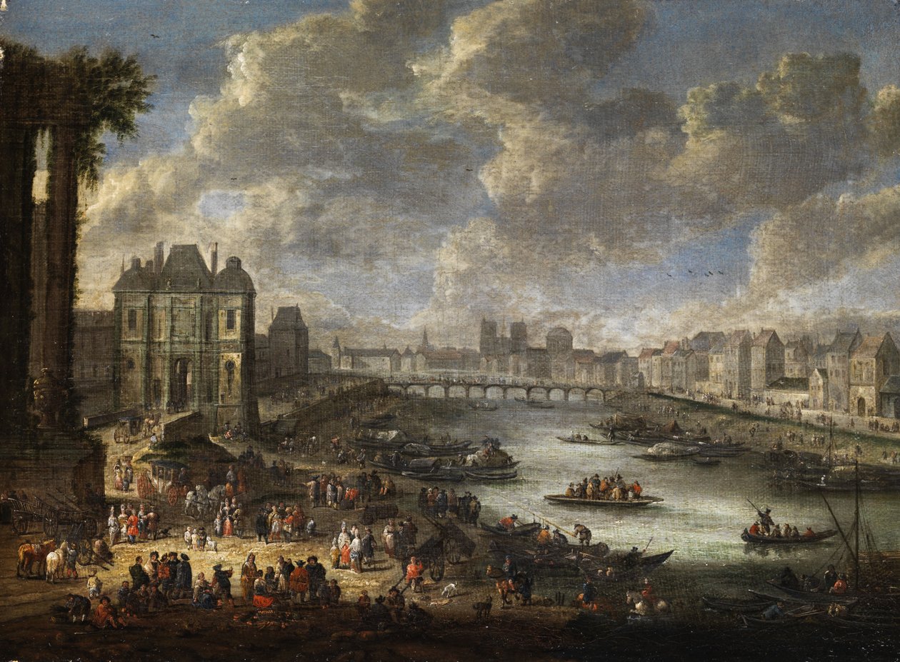 Vista de paris de Pieter Casteels II