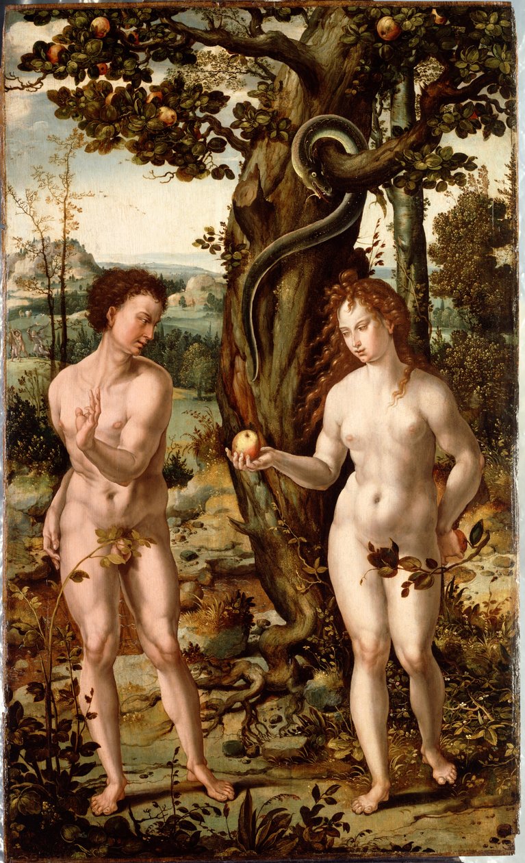 A queda do homem de Pieter Coecke van Aelst