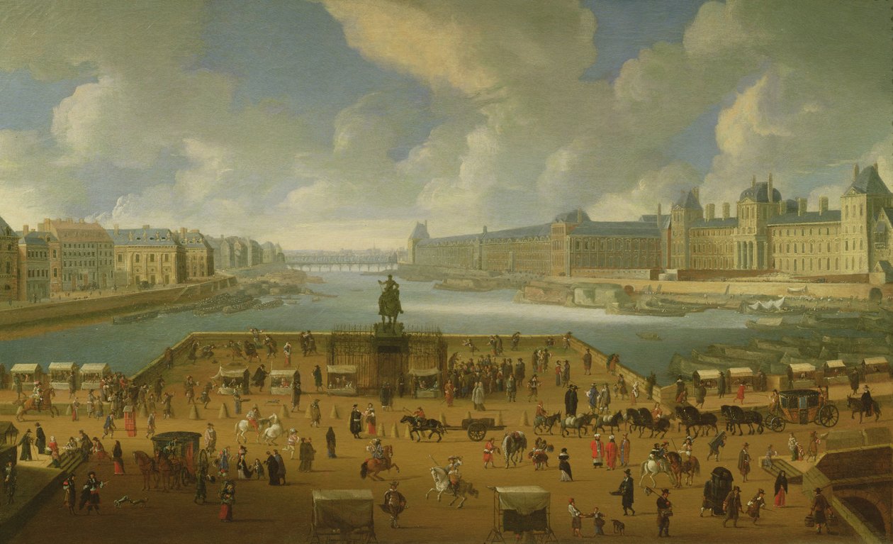 O Pont Neuf, Paris de Pieter Bouts