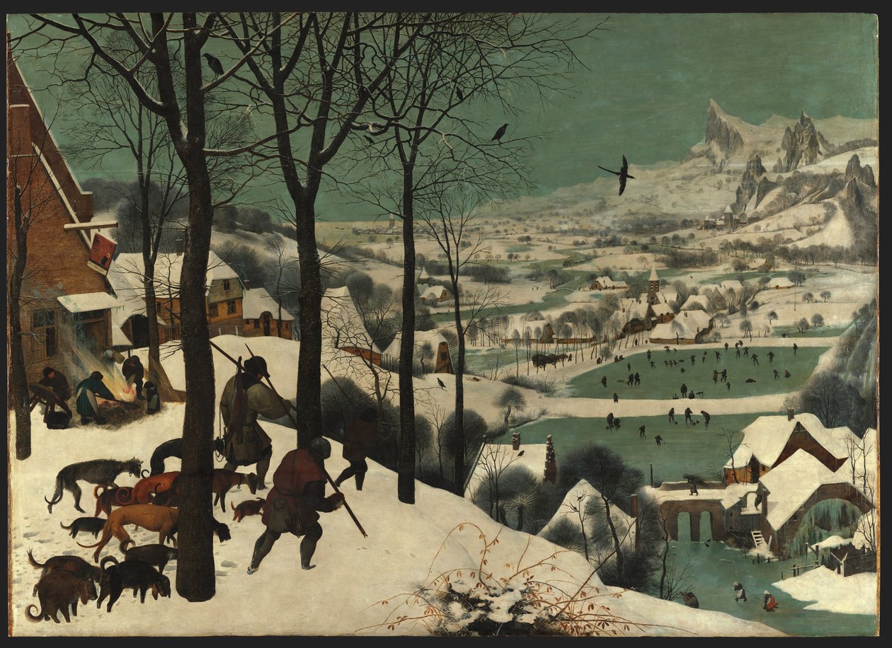 Caçadores na Neve de Pieter Bruegel the Elder
