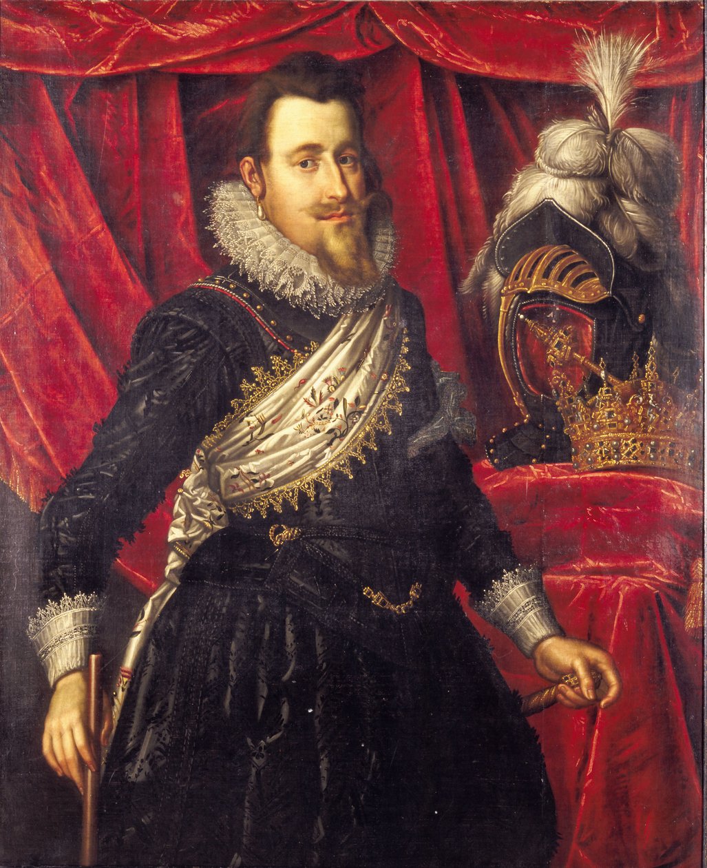 Christian IV, ca. 1612 de Pieter Isaacsz
