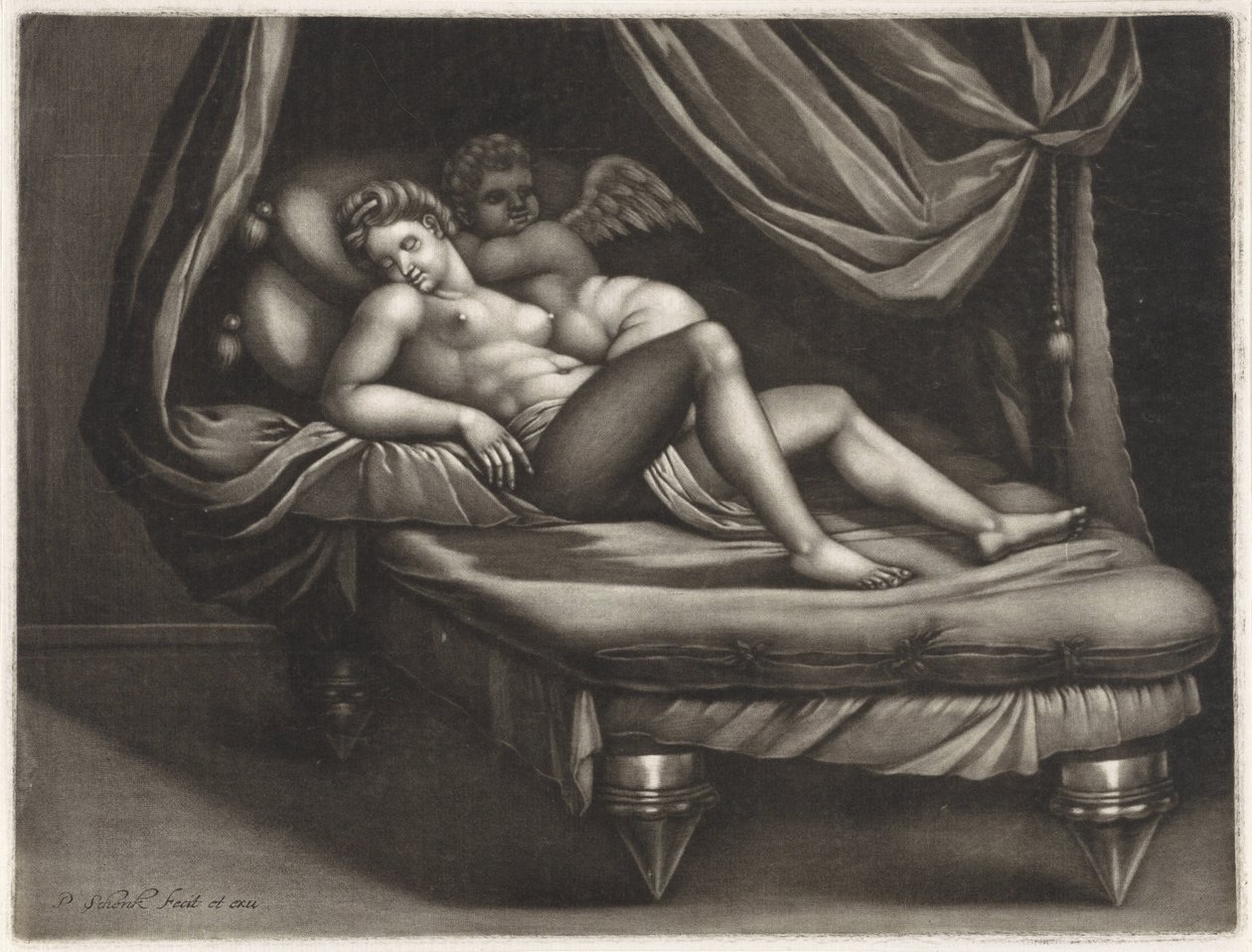 Cupido e Psique de Pieter Schenk (I)