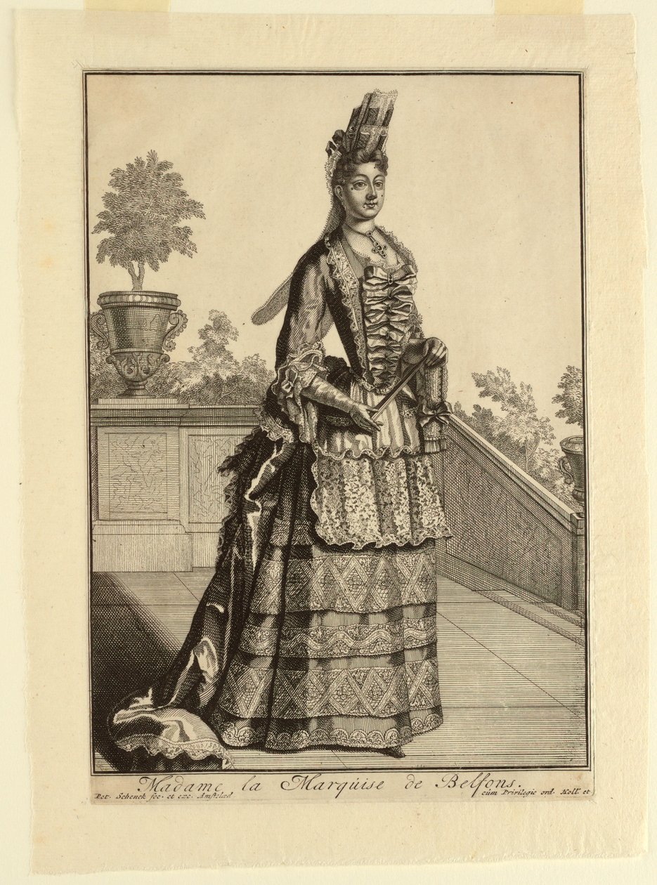 Madame a Marquesa de Belfons de Pieter Schenk