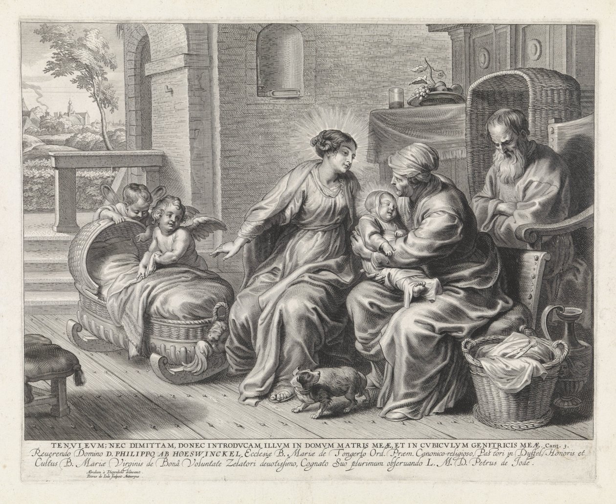 Sagrada Família en Saint Anne de Pieter de Jode (II)