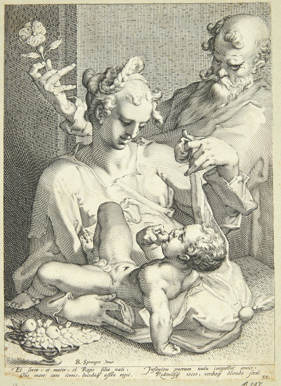 A Sagrada Família de Pieter de Jode I