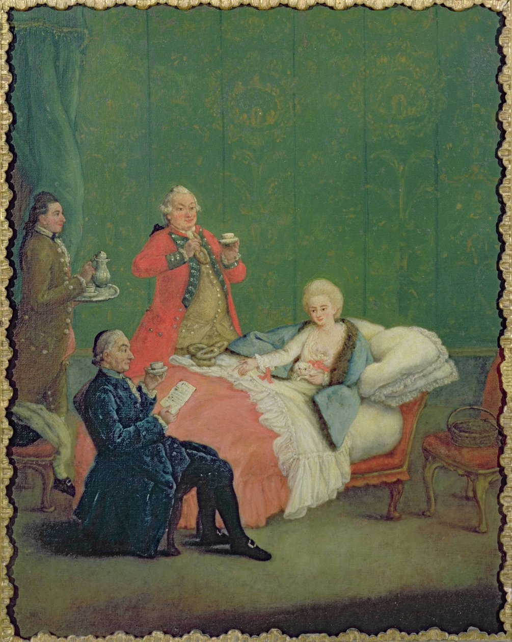 Chocolate de manhã cedo de Pietro Longhi