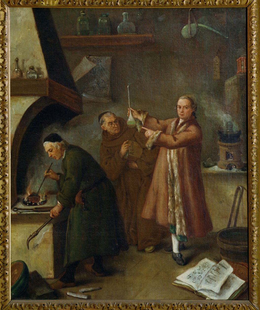 Os Alquimistas, c.1757 de Pietro Longhi