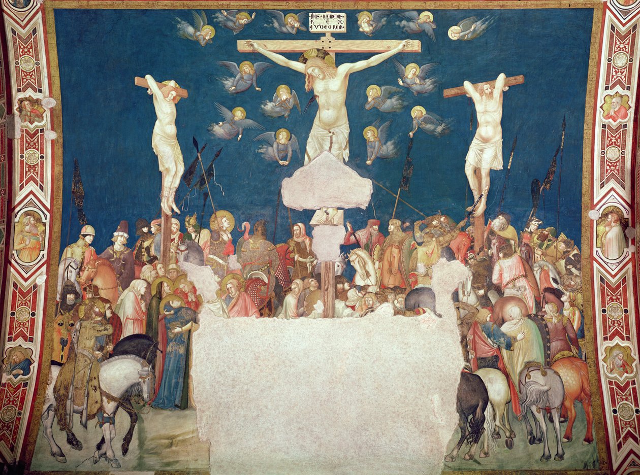 calvário de Pietro Lorenzetti