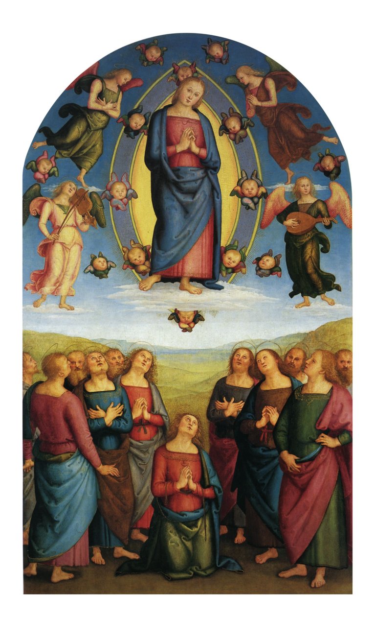 Assunção de Maria de Pietro Perugino
